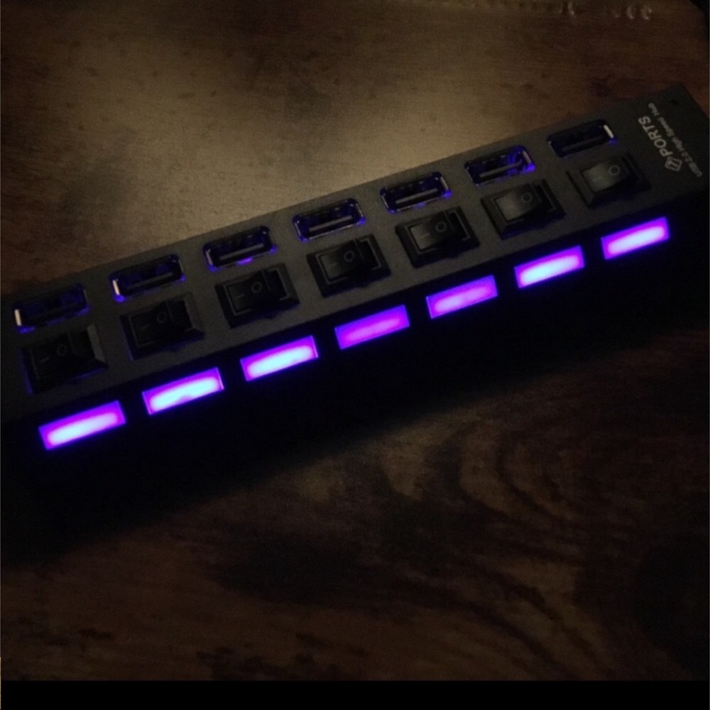 🔥$5 Bundled🔥 USB 7 PORT CHARGING STATION